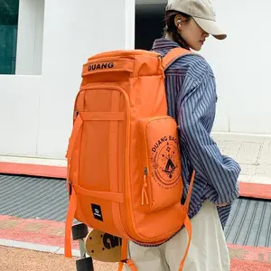 Sports outdoor Oxford cloth skiing, bag large capacity skateboard leisure backpack, travel storage multi-functional backpack