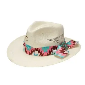 Charlie 1 Horse Hissy Fit Natural Western Fashion Straw Cowgirl Hat CSHISS-3430