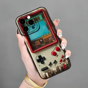 A Creative Electronic Game Console Pattern Phone Case, TPU Shockproof Full Protection Case, Suitable for iPhone 17/16/15/14/13/12/11 PRO MAX PLUS AIR E XS and PROMAX MINI, Ideal Gift for Friends and Family, MS2447
