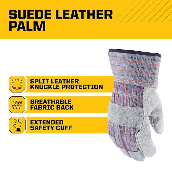 Suede Leather Palm Large Glove