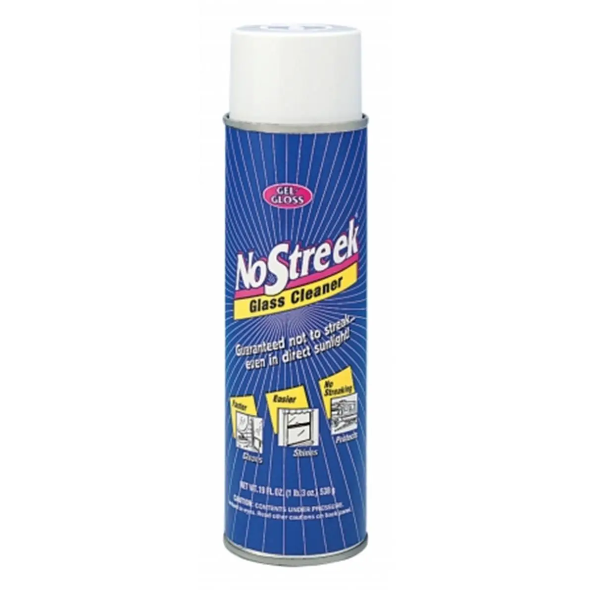 Tr Industries No-Streak Spray Gel Windshield Cleaner - 19 oz Car Cleaning Agent, Car Detailing Product, Cleans Shines, Safe for Aquariums (Pet Supplies Fish Tank Cleaning Tool)