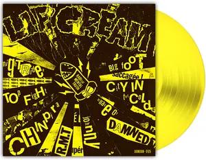 Lip Cream - Big Foot Cassette  [VINYL RECORD - LP] Colored Vinyl, Yellow