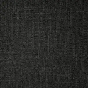 Millbrook Solid Black—Curtain Fabric—100% Polyester—Sold by The Yard