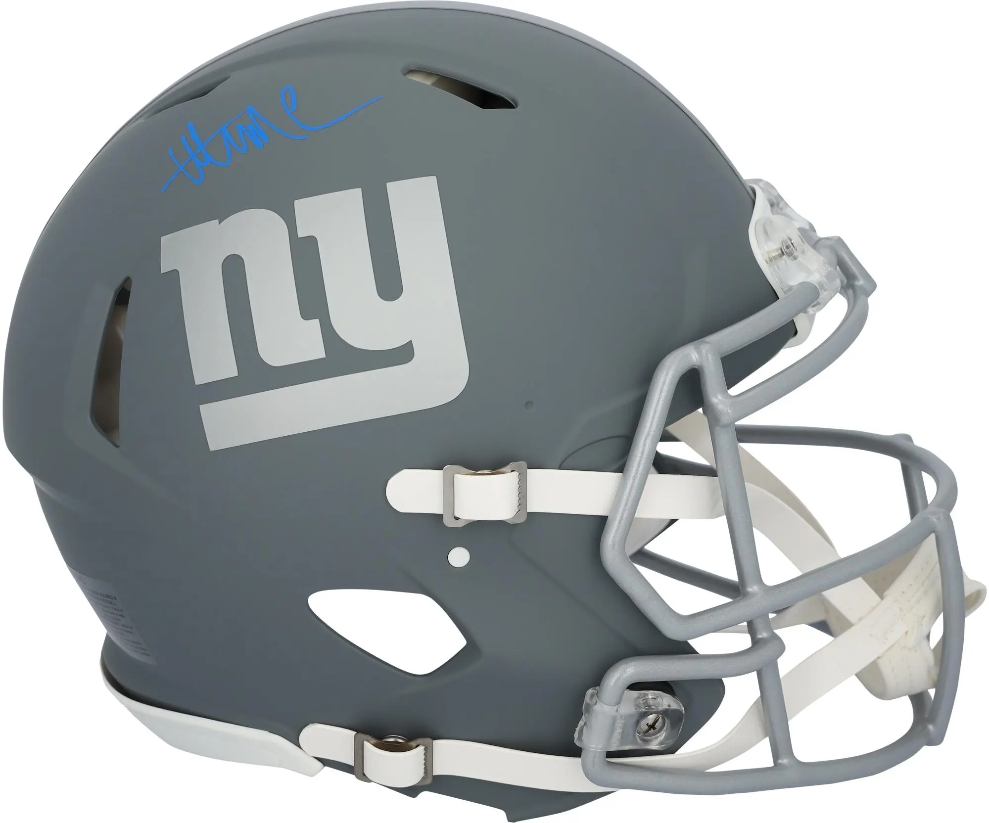 Abdul Carter New York Giants Autographed Riddell Slate Speed Authentic Helmet - Fanatics Authentic Certified