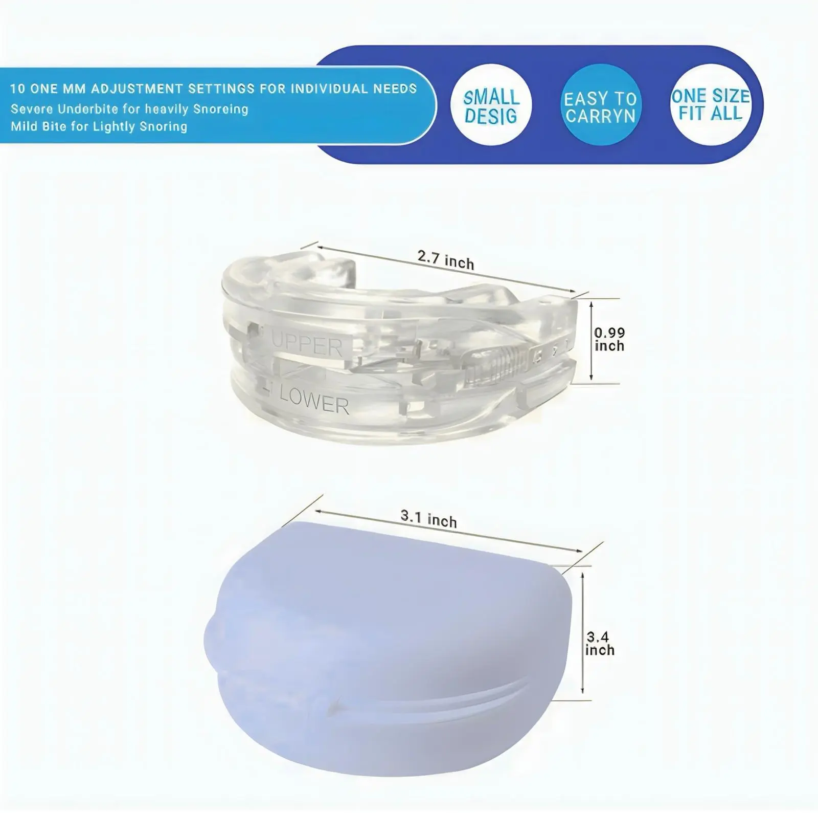 SNORAT  Mouthguard Anti-Snoring Solution