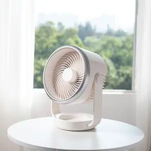 Airplane Engine Design Desktop Fan, 9.5 Inch USB Portable Air Circulation Fan, Quiet Operation for Office Living Room Outdoor Use
