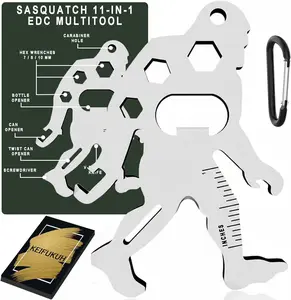 Funny Men Gift Ideas Sasquatch - Unique Graduation Gift for Him, Cool Fathers Day Dad Gifts, Birthday Gifts for Husband Boyfriend, Small EDC Pocket Multitools for Teens Boys, Fun Just Because Presents KEIFUKUH