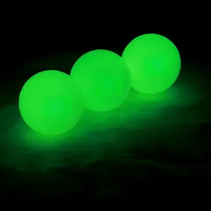 R&L Glow Golf Balls for Night Sports - Tournament Fluorescent Glowing in The Dark Golf Ball - Long Lasting Bright Luminous Balls