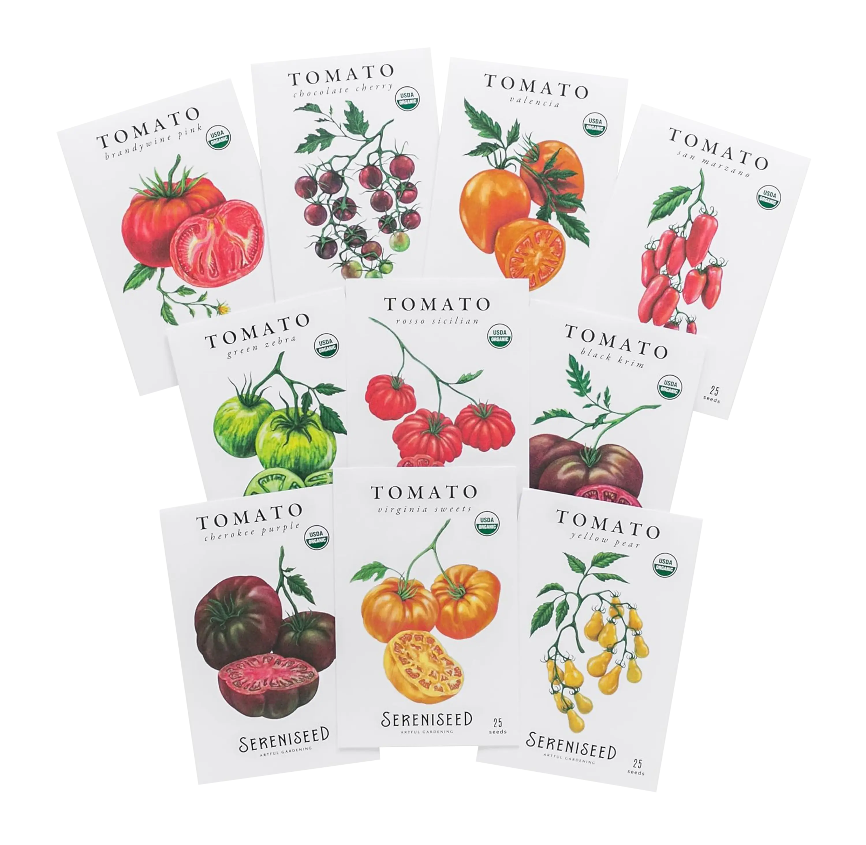 Organic Tomato Seeds (10-Pack)
