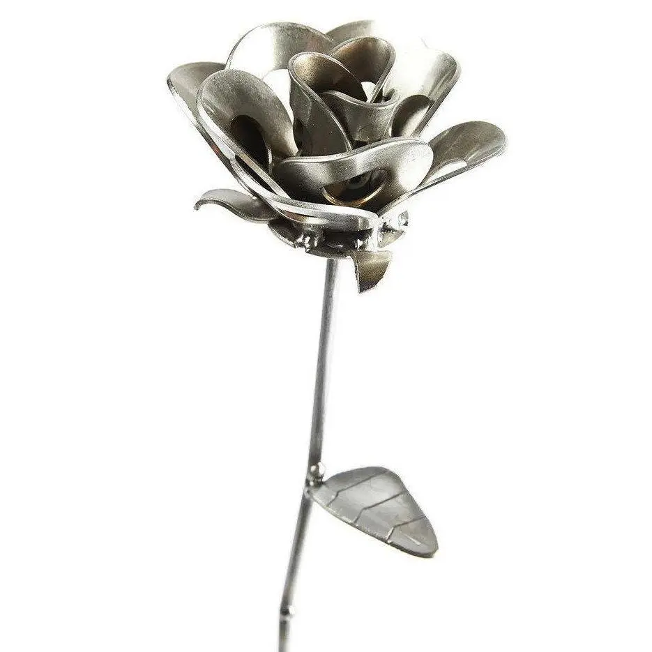 Recycled Metal Rose