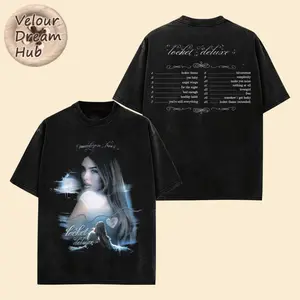 Madison Beer The Locket Album Shirt The Locket Tour 2026 Vintage R&B Graphic Tee Streetwear Music Merch Unisex Cotton T-Shirt Gift for Fans and Music Lovers