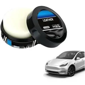Leather Cleaning and Care Cream & Cleaning Paste for Care, 2026 New Car Leather Repair Cream, Automotive Interior and Furniture Maintenance for Cars (1PCS)