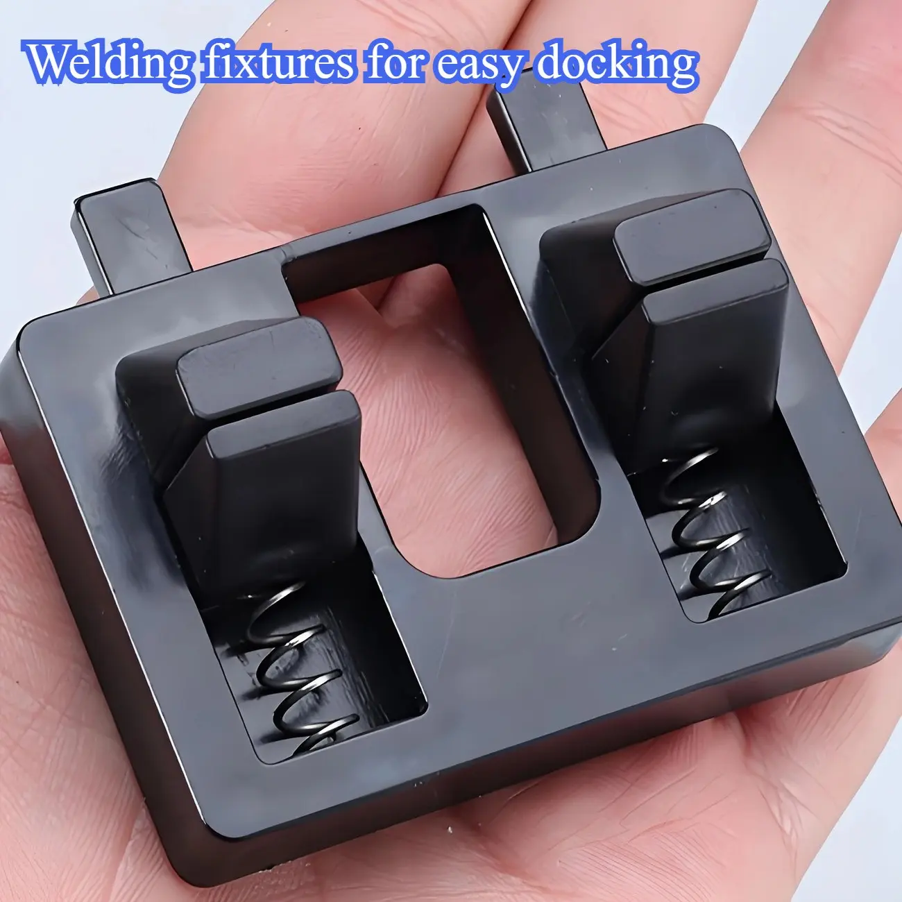 Professional Wire Soldering Clamp, Spring Clamping Design, Portable Adjustable Soldering Iron Holder, Ideal for Construction and Electrical Work