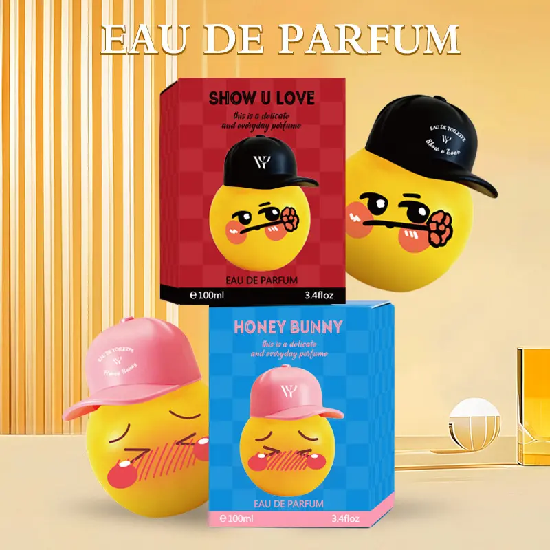 100ml Cartoon Hat Perfume, Fresh Floral Scent, Long-Lasting Daily Perfume Spray, Cute and Compact, Easy To Carry Out, Perfect Lovely Gift for Girls.