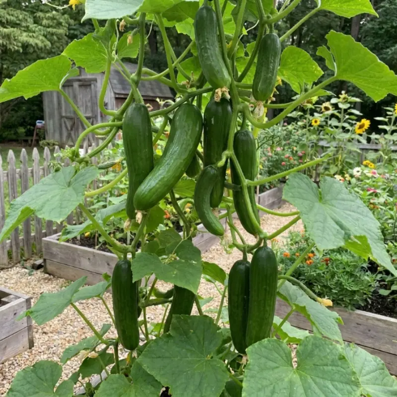 50+ Tendergreen Burpless Cucumber Seeds
