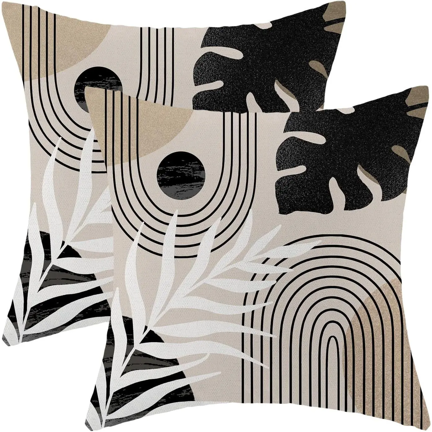 Mid Century-black Beige