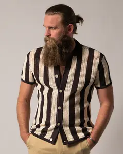 The Dominica Crochet Shirt - Tierra