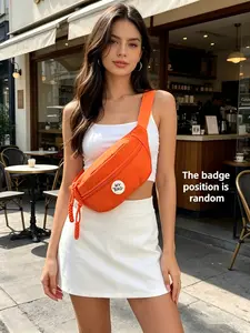 Fashion Multi-Functional Waist Bag, Lightweight Crossbody Backpack, Women's Chest Pouch, Zipper Fanny Pack, Crossbody Belt Bag, Ideal for Daily Commute, Travel, Hiking