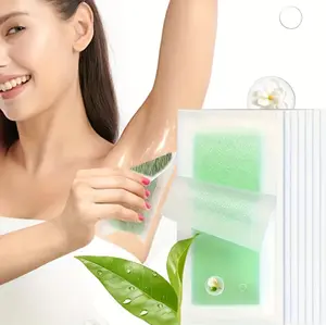 Specialized wax strips for hair removal, 72 sheets, suitable for waxing, cold wax treatments, plucking, and comprehensive American-style beauty therapies, including a cleansing wax strip