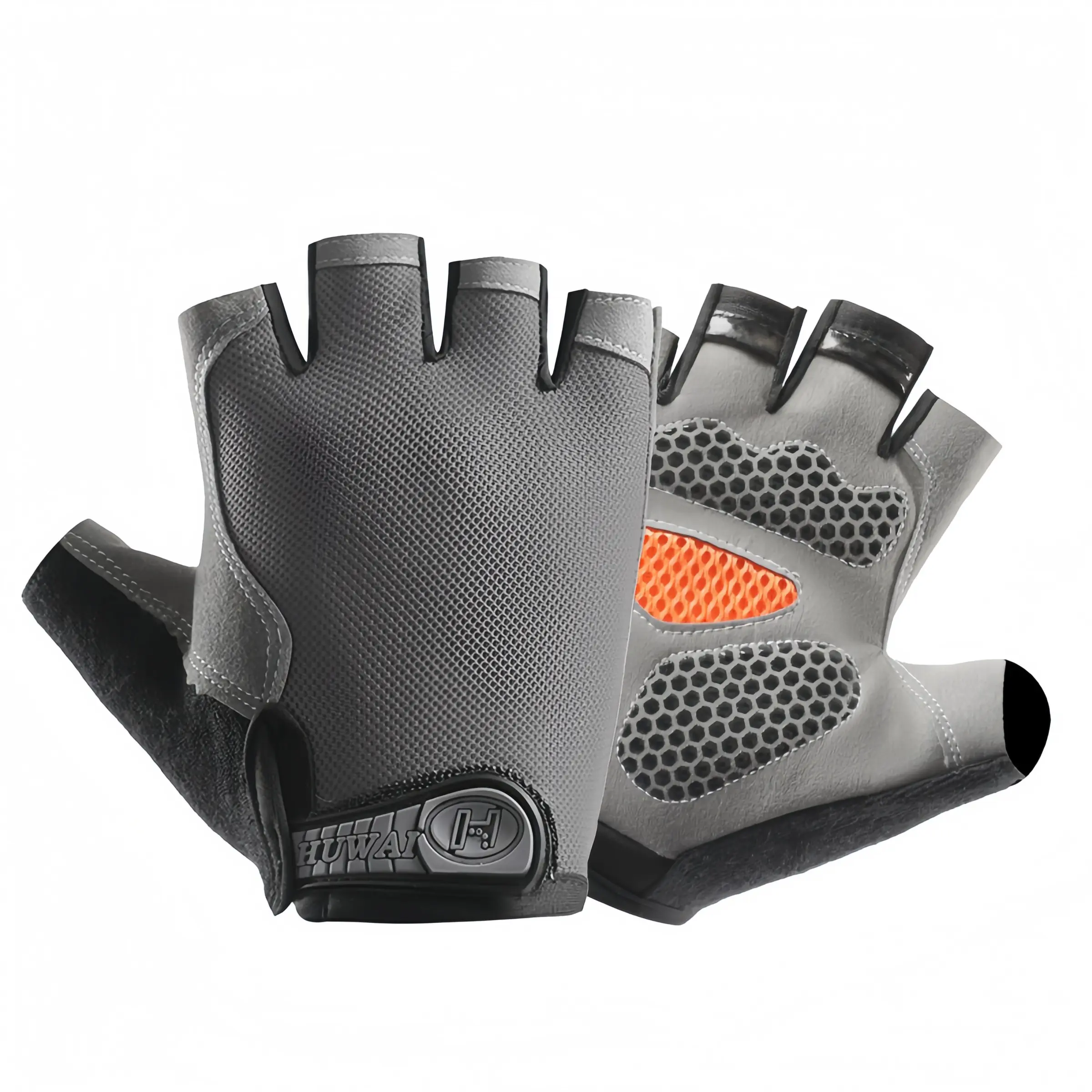1 Pair of Summer Men's and Women's General-Purpose Cycling Gloves, Half-Thumb Road/Country Bike Gloves, Anti-Slip Shock-Resistant Gloves, Suitable for Outdoor Sports Such As Fitness Cycling