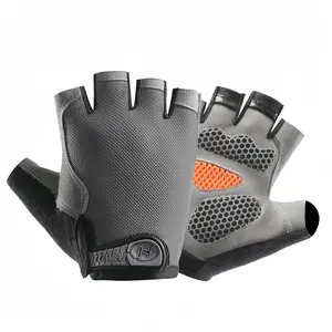 1 Pair of Summer Men's and Women's General-Purpose Cycling Gloves, Half-Thumb Road/Country Bike Gloves, Anti-Slip Shock-Resistant Gloves, Suitable for Outdoor Sports Such As Fitness Cycling