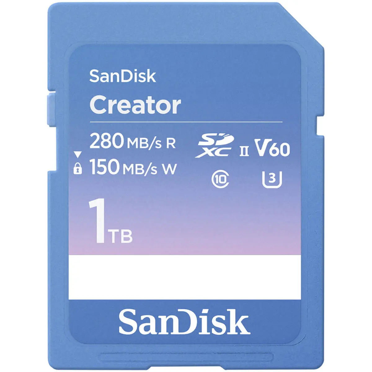 SanDisk Creator Series 1TB UHS-II SDXC Memory Card - For Content Creators, Camera Use, Publish Needs - Includes 1 Month of Adobe Creative Cloud