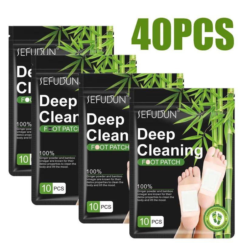 Natural Detox Sheet Patches - 10 Pcs/Pack Multi-Pack Therapy Detox Pad Foot Treatments & Remedies for Adults, Stress Relief, Toxin Removal, Sleep Aid, 24 Months Shelf Life, TikTokShopBlackFriday Festive Design (Beauty & Personal Care, Hand & Foot Care)