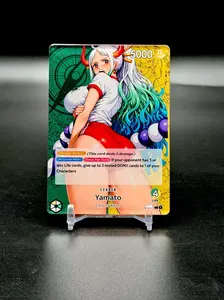 One Piece Leader Card Display - Acrylic Collector Desk Display