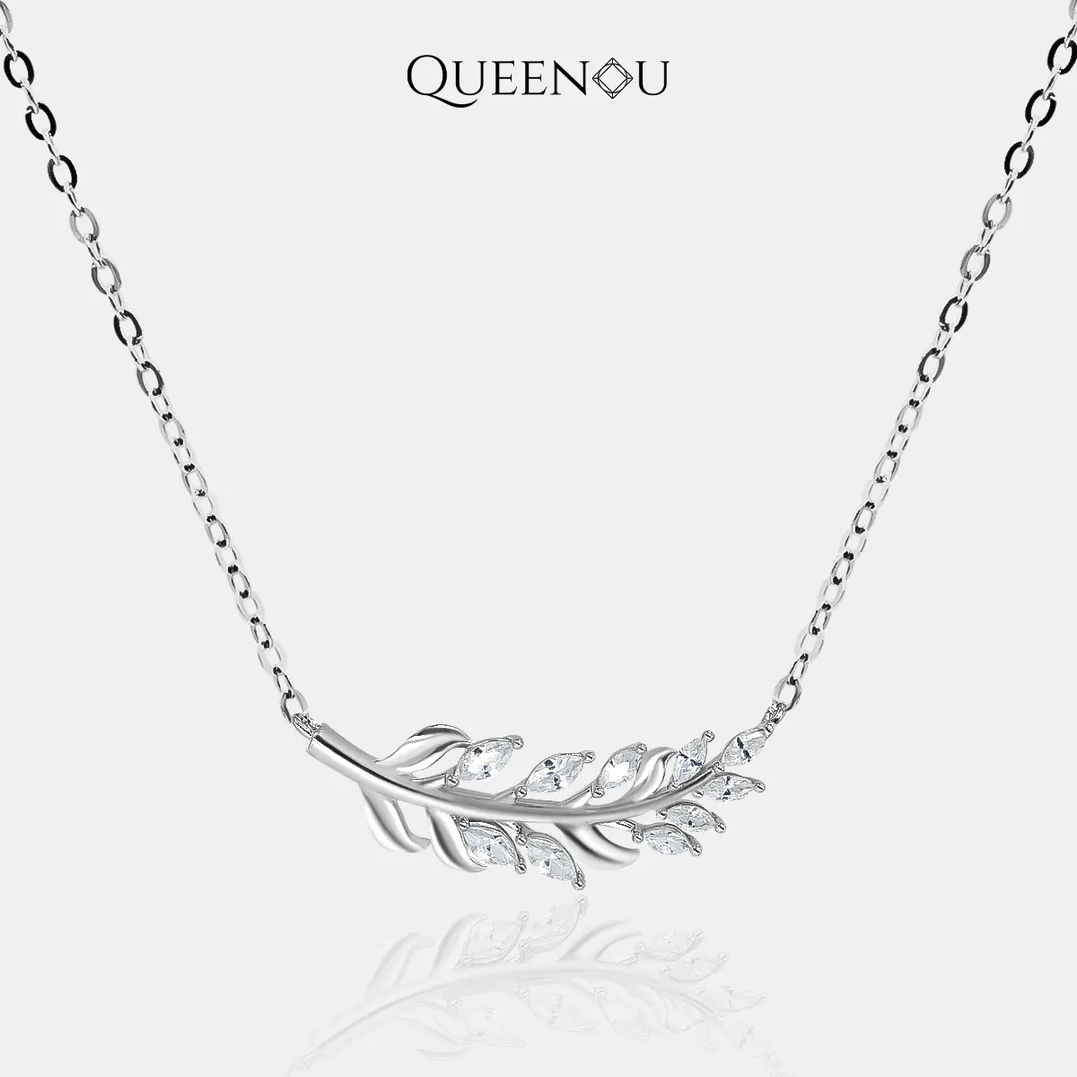【797】"Springtime Symphony" Leaf Whisper Cubic Ziconia Sparkling Elegance Set– Elegant and Vibrant Choice for Special Occasions