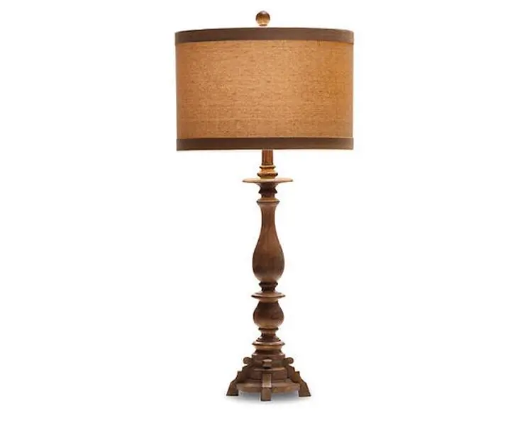 Hayden Table Lamp, Classic Candlestick Design, 3-Way Switch, Ambient Lighting, Indoor Home Improvement Reading Aid