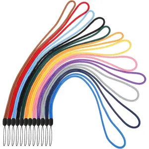12 count Thin Lanyard, Colored  lanyards,  Lanyards for Id Badges, Pen, Cellphone, , Office Name Badges