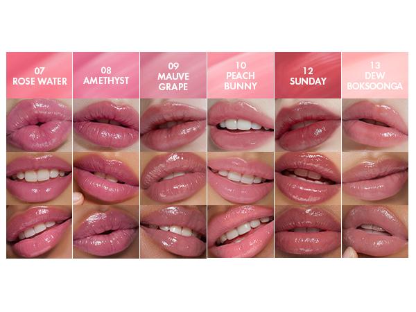 [AMUSE Seoul Official] DEW TINT | 15 Shades, lipstain, lipgloss, glossy, lost-lasting, vegan lip