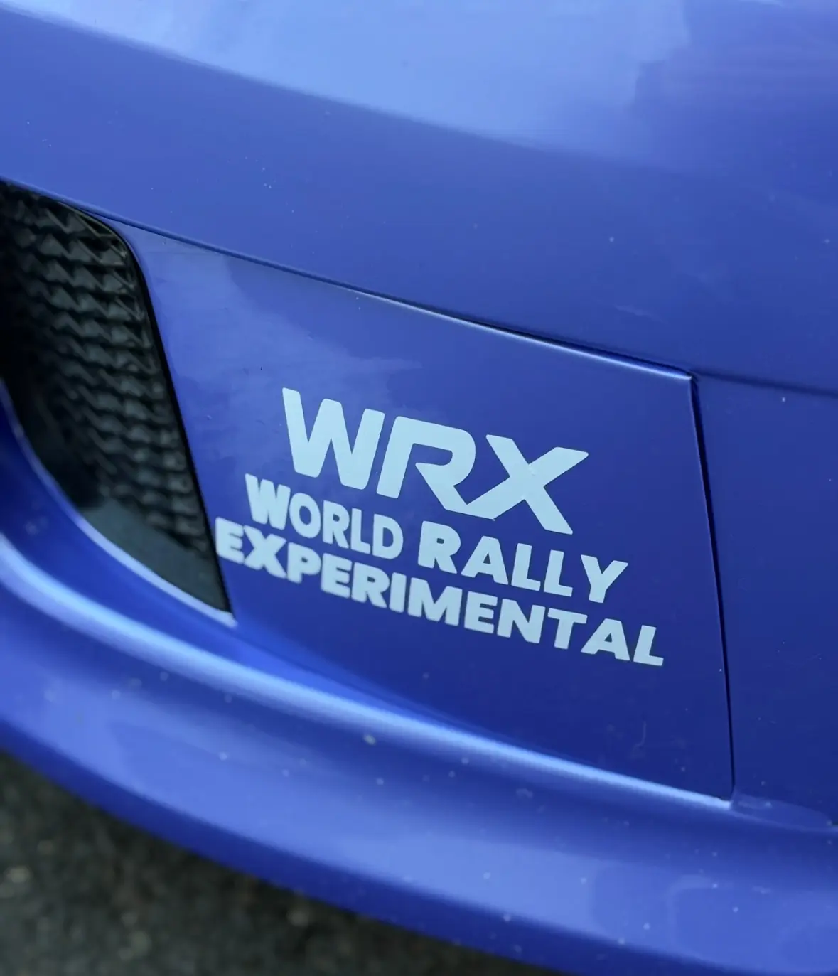 Subaru WRX Fog Light Decals