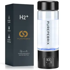 Glass Hydrogen Water Bottle Generator L100