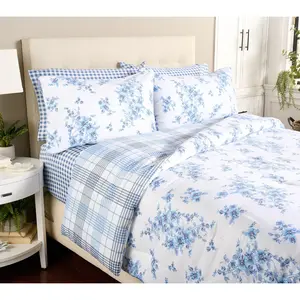 Martha Stewart Morning Glory Comforter Set Twin