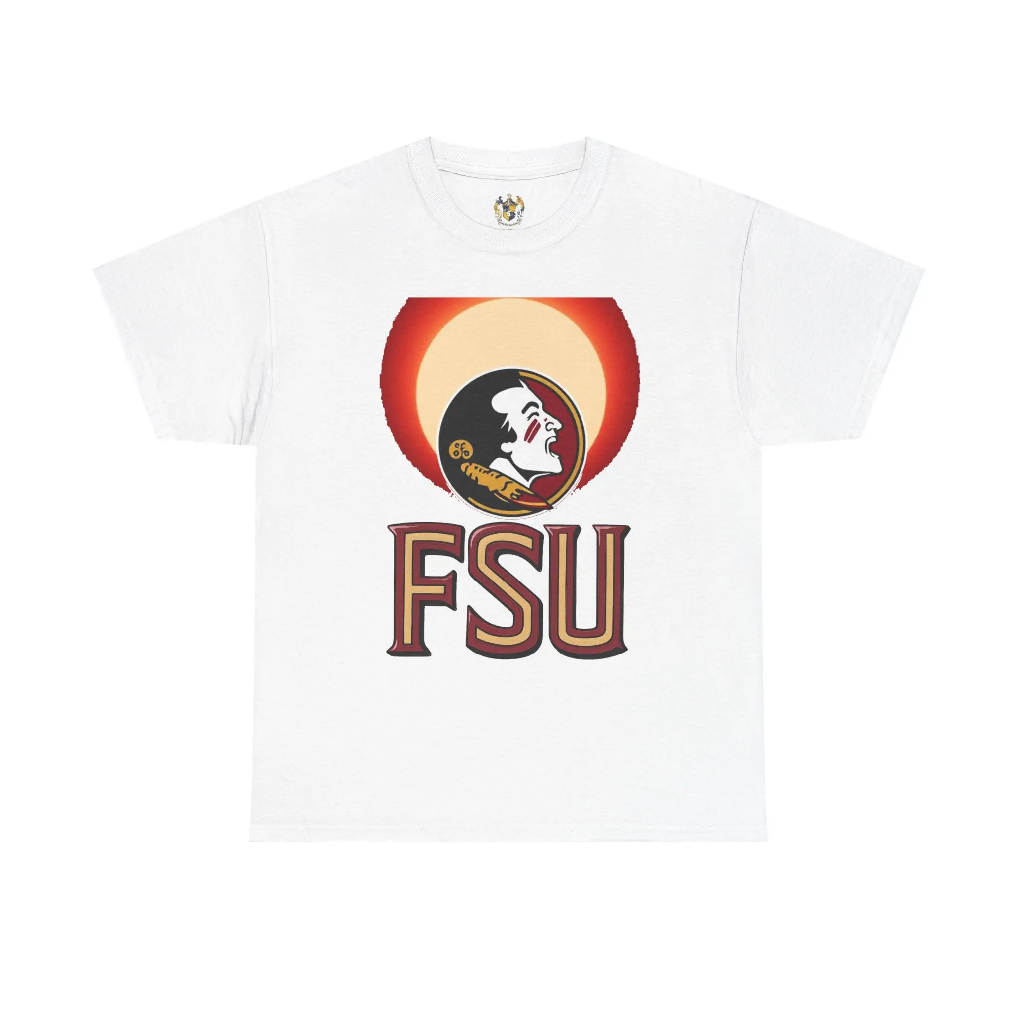 FSU Pride Tee - Unisex Heavy Cotton T-Shirt for College Fans Casual Fabric