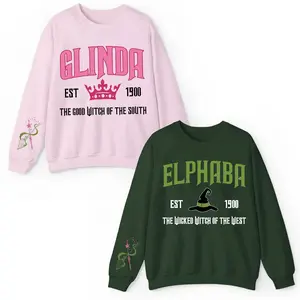 Elphaba Glinda EST 1900 Wicked Shirts, Wicked Musical Movie Merch Shirt, Defying Gravity, Wicked Halloween Costume, Wizard of oz Tee Shirt