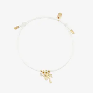 Lydia Palm Tree Charm Bracelet