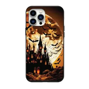 Halloween Haunted House Case for iPhone 14 14 pro 14pro max 13 12 11 Pro Max Case iPhone 13 12 Mini XS Max XR 6 7 Plus 8 Plus