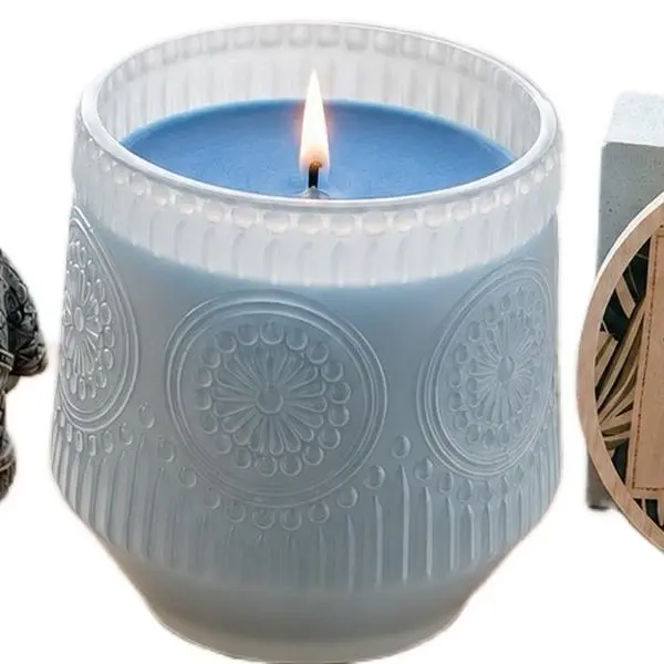 Clean Cotton Scented Candle, Long-Lasting Fragrance for Home Bedroom Relaxation Essential
