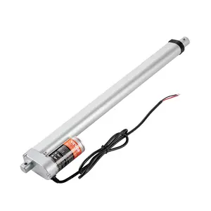 VEVOR Linear Actuator 12V, 16 Inch High Load 330lbs/1500N Linear Actuator, 0.19"/s Linear Motion Actuator with Mounting Bracket and IP54 ProtectionSummervibes
