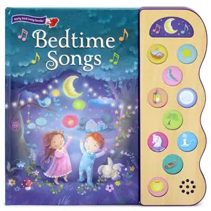 Bedtime Songs: 11-Button Interactive Children's Sound Book (Early Bird Song) Hardcover – Sound Book, September 1, 2016