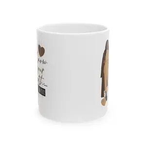 Know Your Worth Then ADD Tax Ceramic Mug, (11oz, 15oz)
