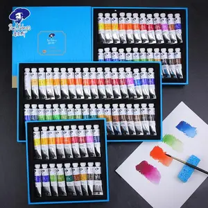 18/24/36 Color Rubens Paint Set, Watercolor Brush Professional Set, Transparent Solid Color Paint, High end Tube mounted Watercolor Artist Set