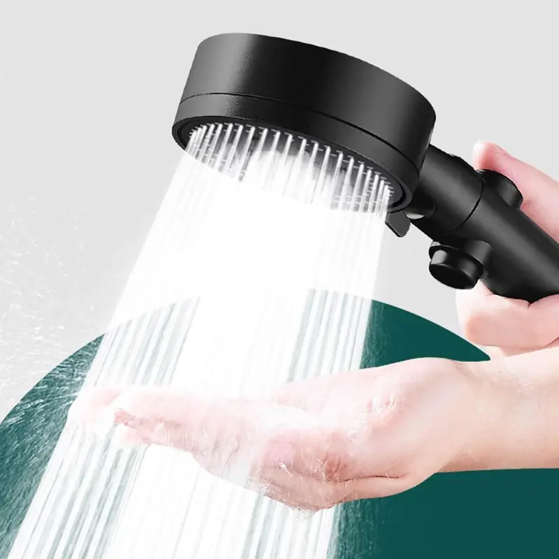 Handheld Shower Head, 1 Count High Pressure Adjustable 5 Modes Shower Head, Bathroom Accessories for Home Use, Summer for Gift, High Pressure Showerhead, High Pressure Shower Heads