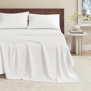 Viscose from Bamboo & Cotton Blend Jersey Knit Sheets