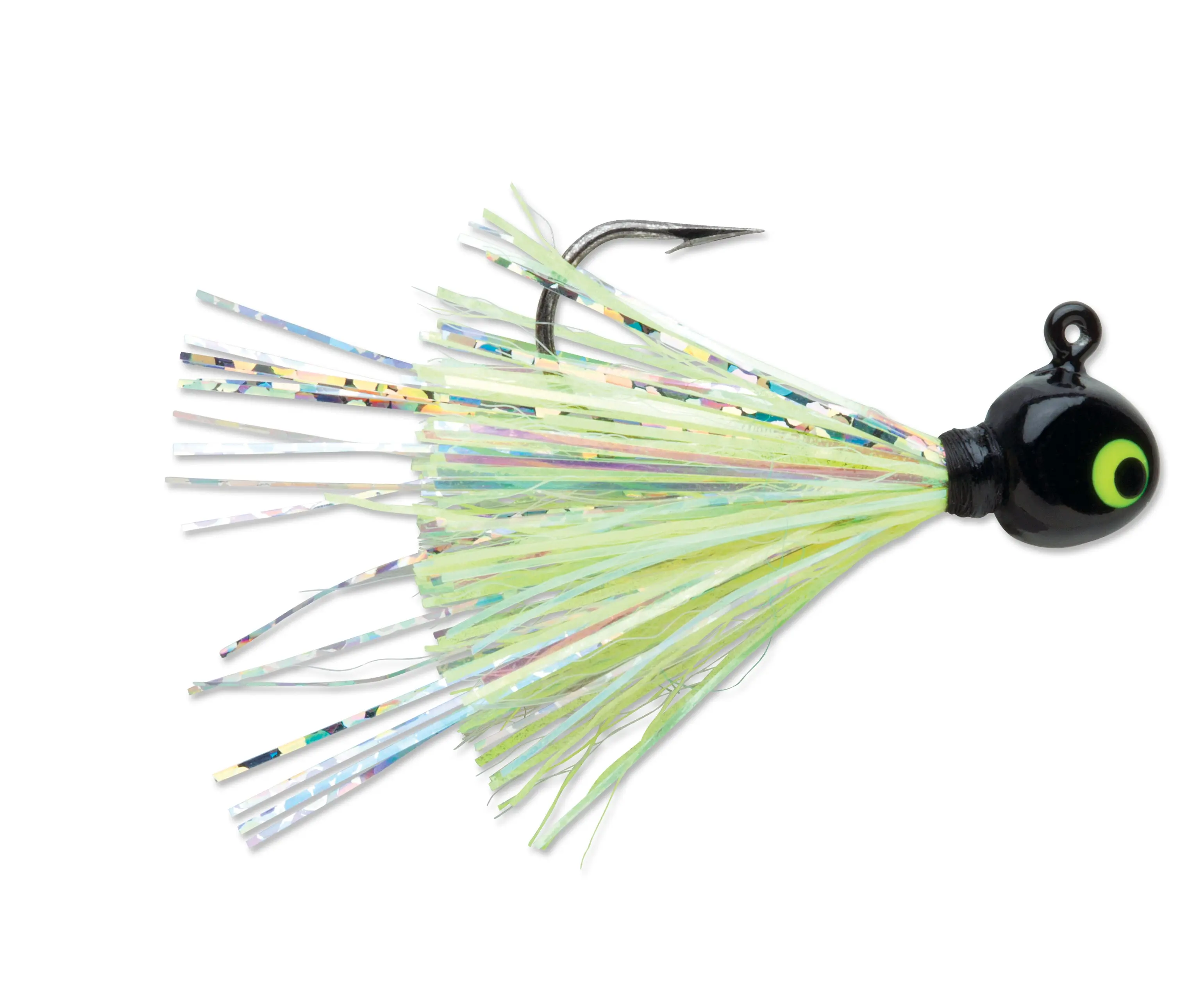 VMC Hot Skirt Glow Jig Lures, 2-Pack Outdoor Fishing Walleye Lure