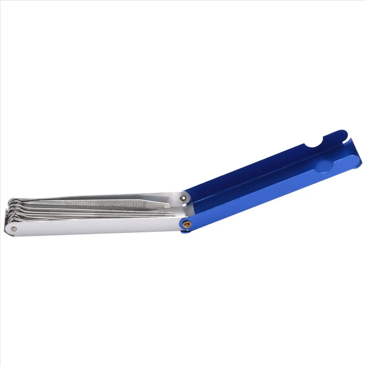 Automotive & Motorcycle Tool Set - Welding Tip Cleaner, Carburetor Cleaner, and Torch Nozzle Tip Cleaner (12-Wire Set Plus Flat File)