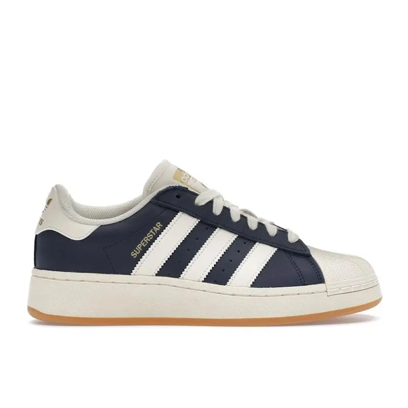 adidas Women's Superstar XLG Night Indigo Cream White Gum, from StockX