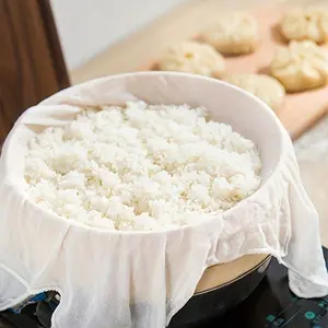 Steamer Cloth, Food Steamer Liner, Reusable Non-Stick Household Gauze, Kitchen, Steaming Cloth Steaming Pad, Steaming Basket, Steamed Bun Pad, Baking Steamer Pad, Steamed Bread, Steamed Dumplings/Bread/Steamed Buns, Food Filter Cloth